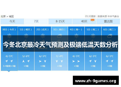 今冬北京最冷天气预测及极端低温天数分析 今冬北京最冷天气预测及极端低温天数分析