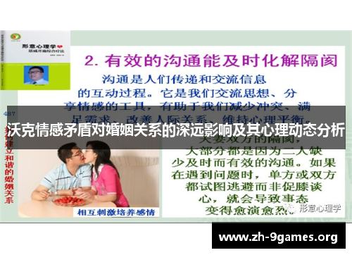沃克情感矛盾对婚姻关系的深远影响及其心理动态分析 沃克情感矛盾对婚姻关系的深远影响及其心理动态分析