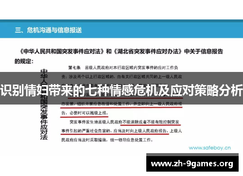 识别情妇带来的七种情感危机及应对策略分析 识别情妇带来的七种情感危机及应对策略分析